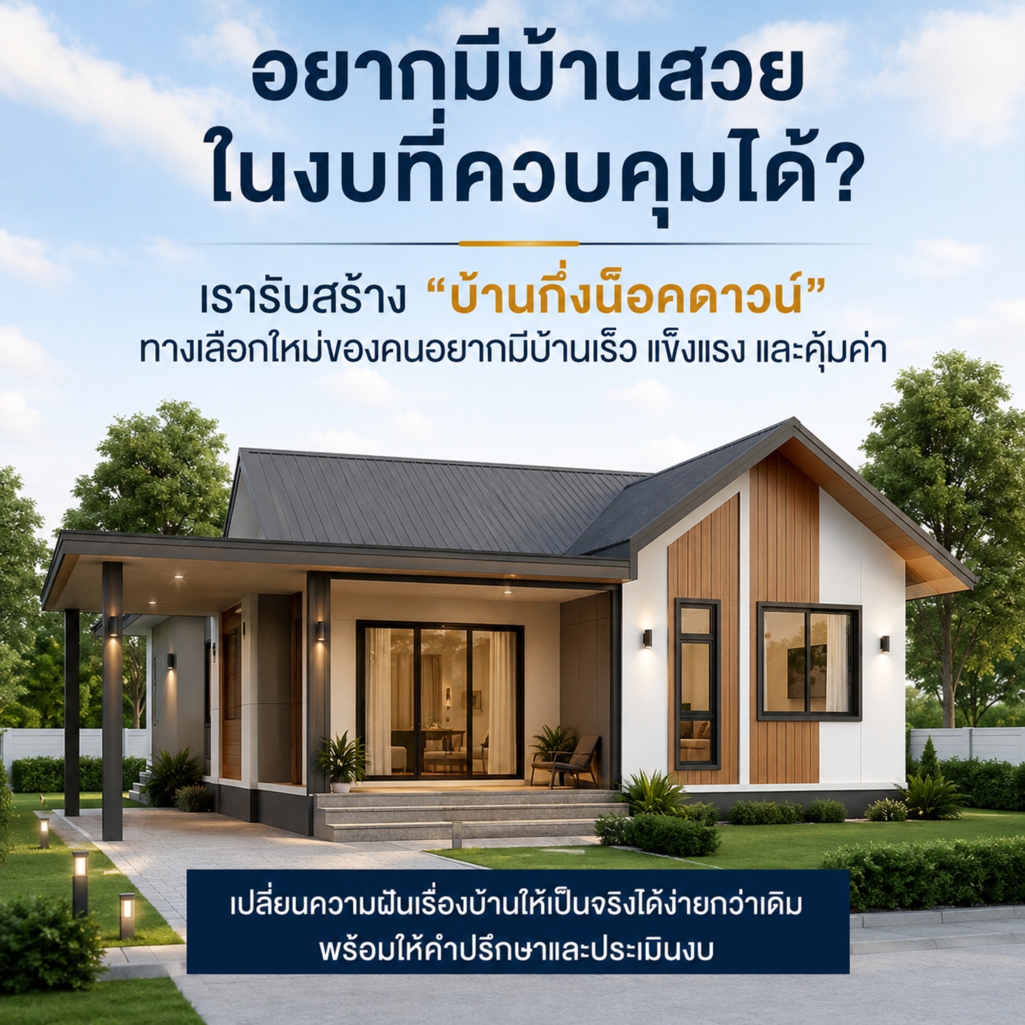 ตัวอย่างโพสต์ บ้านกึ่งน็อกดาว ทีบี นครสวรรค์ ลำดับที่ 12